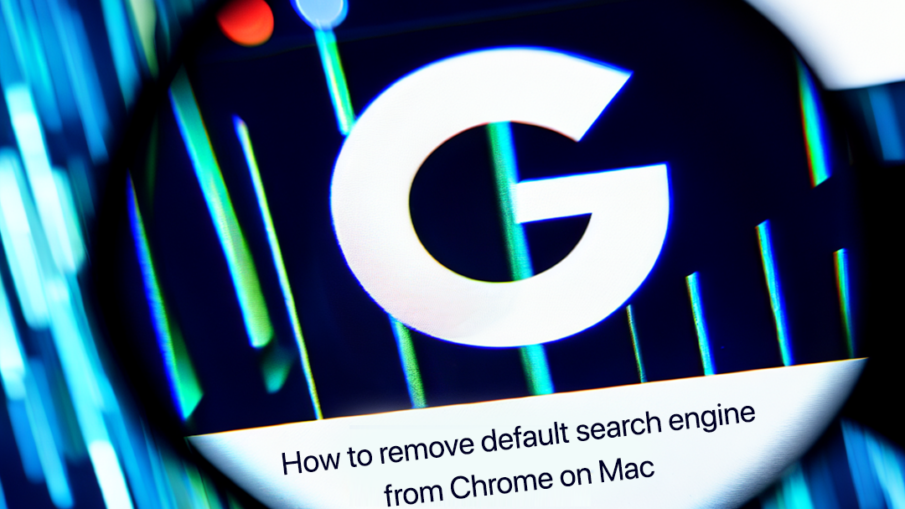 How to remove default search engine from Chrome on Mac